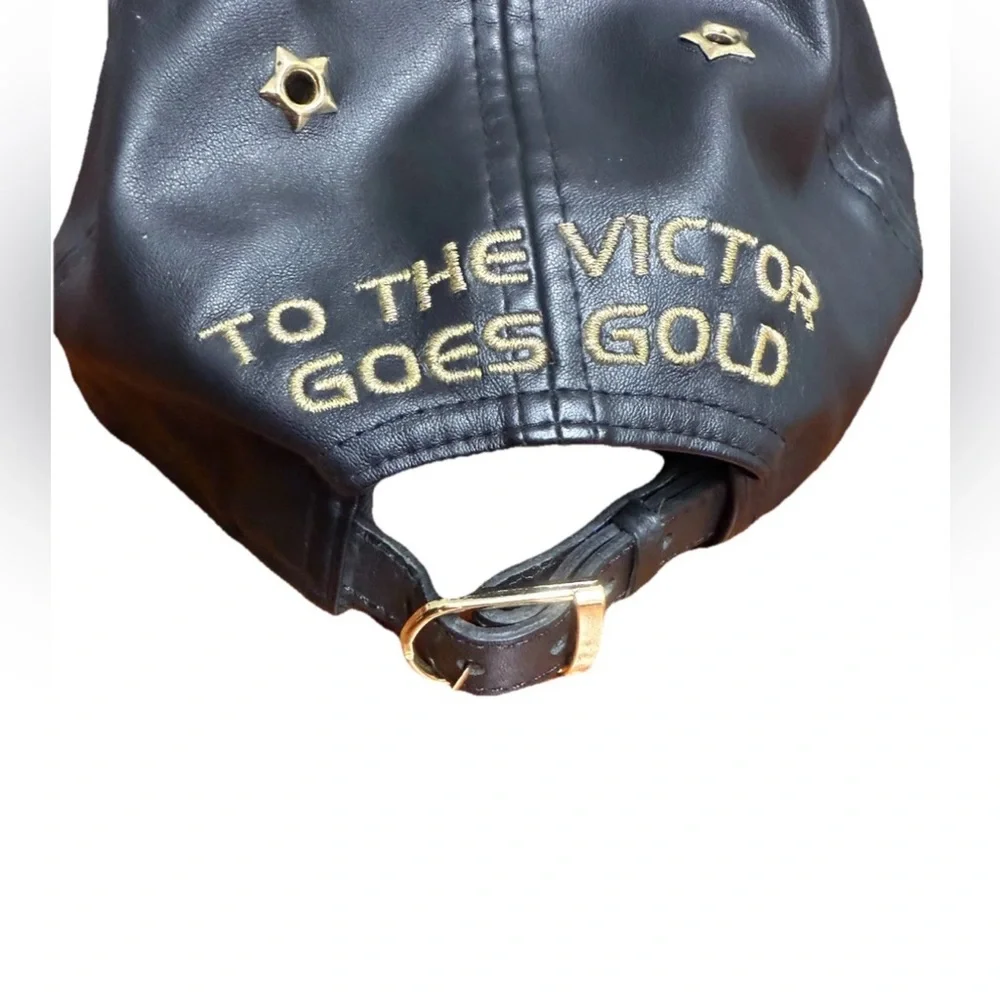 New Era USA Gold Olympics 9FIFTY Leather Hat “To The Victor Goes The Gold”